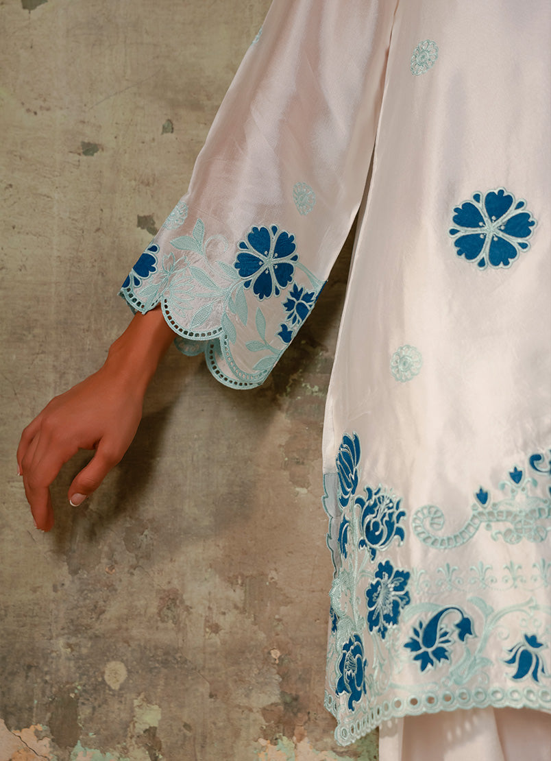 Embroidered 3 PC Suit