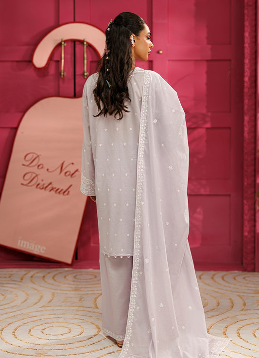 Embroidered 3 PC Suit