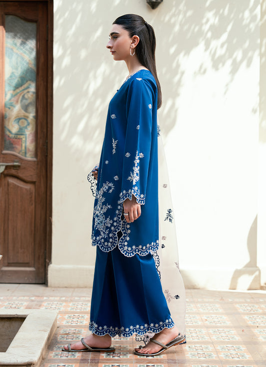Embroidered 3 PC Suit