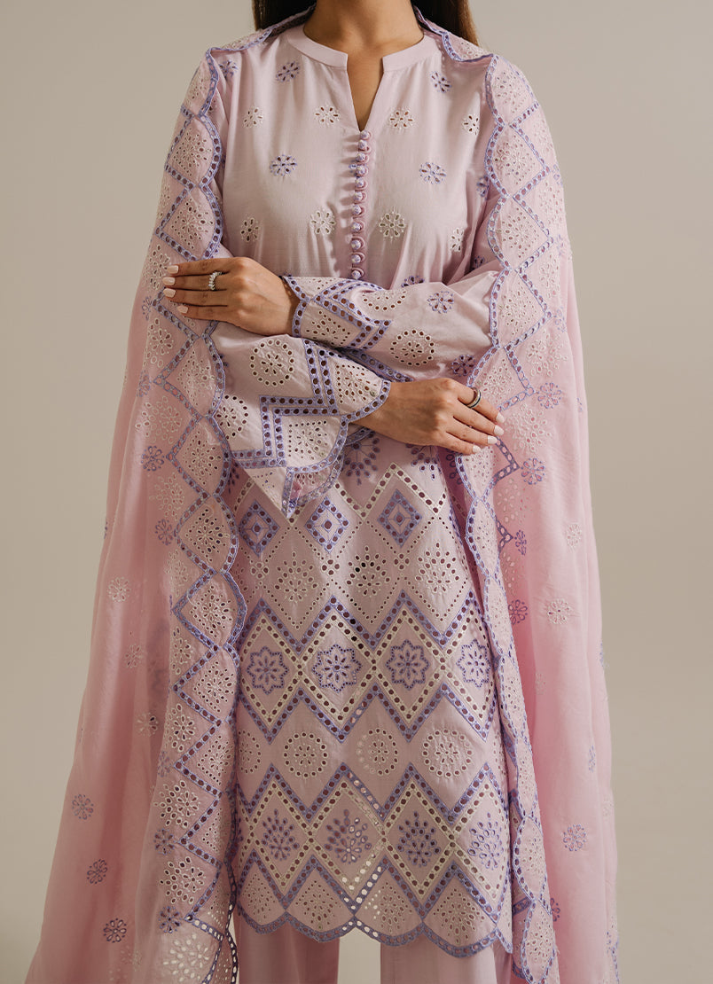 3 PC Embroidered Suit