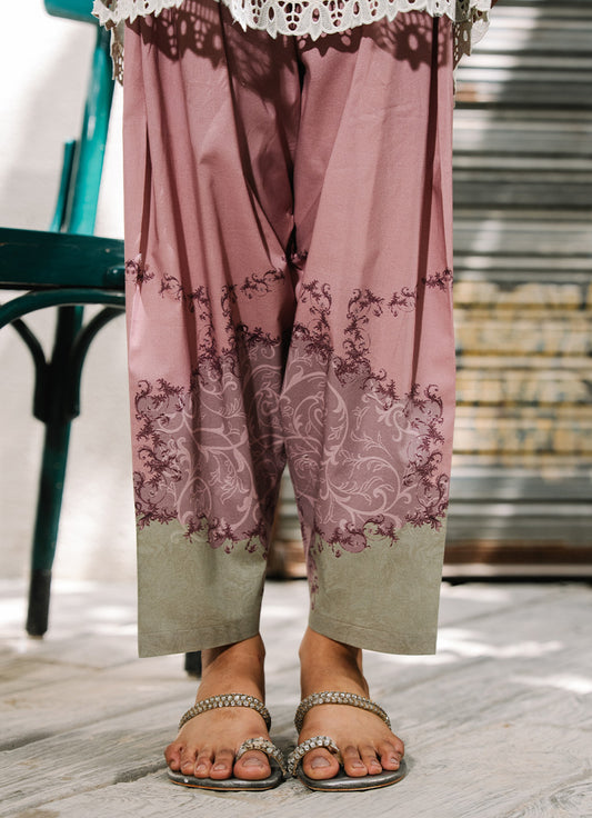 Printed Embroidered CO-ORD Set