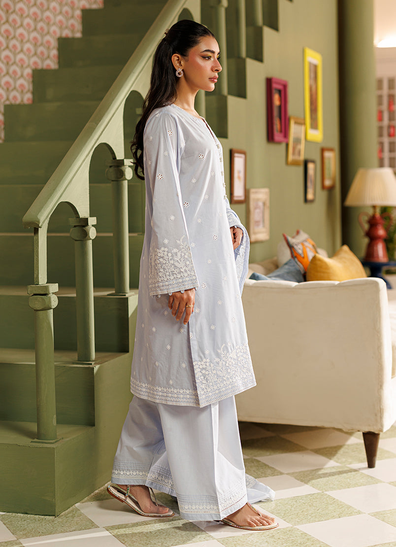 Embroidered 3 PC Suit