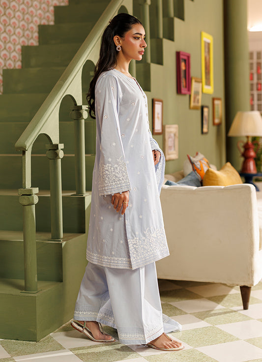 Embroidered 3 PC Suit