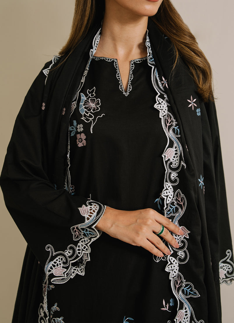 3 PC Embroidered Suit