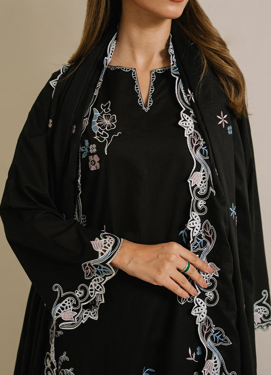 3 PC Embroidered Suit