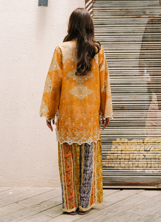 Printed Embroidered CO-ORD Set