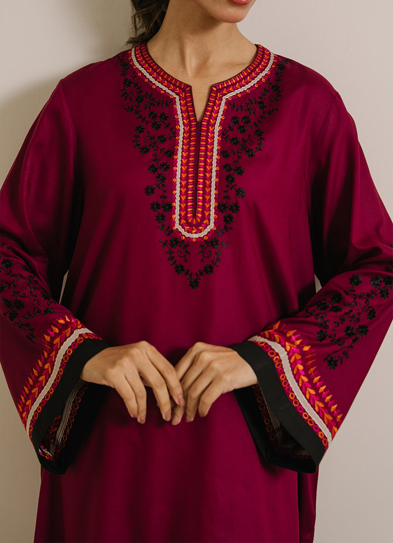 Embroidered Kurta