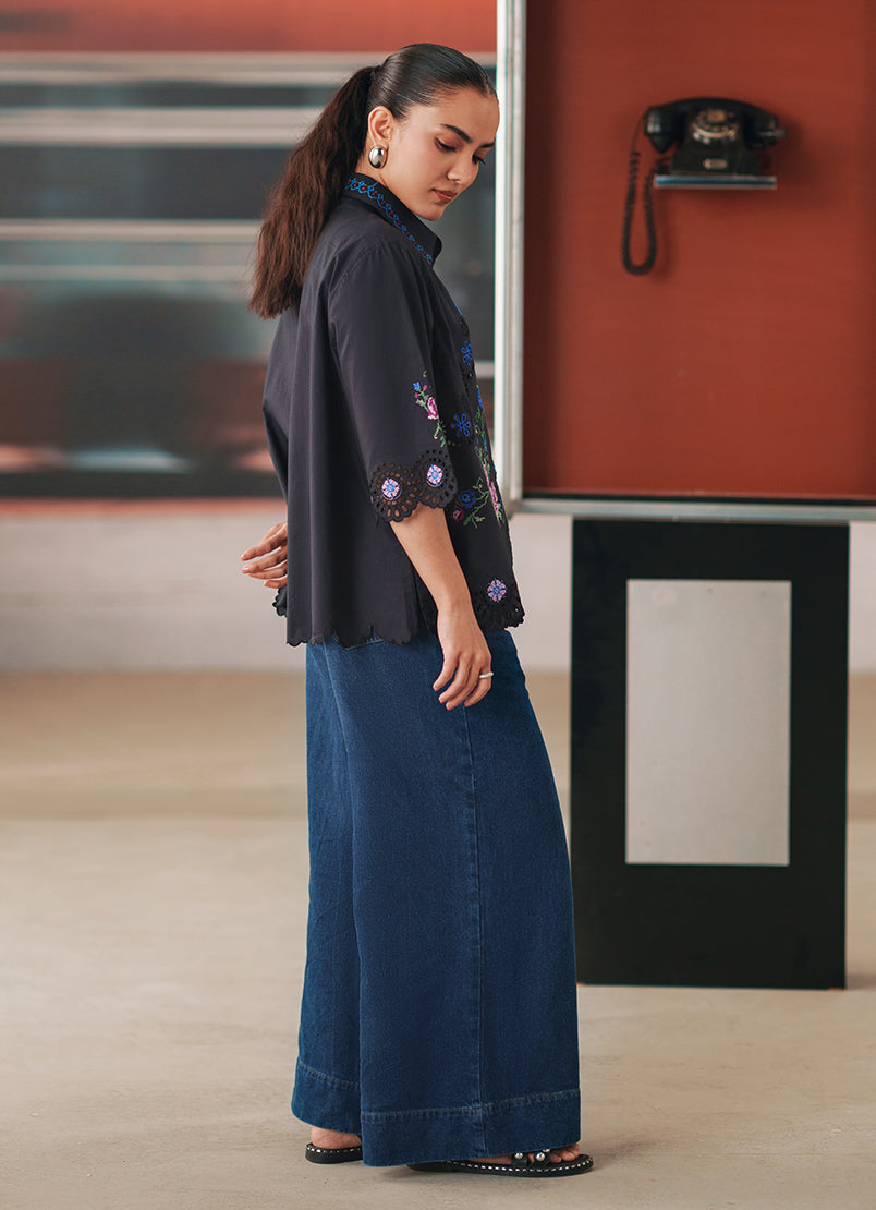 Embroidered Top