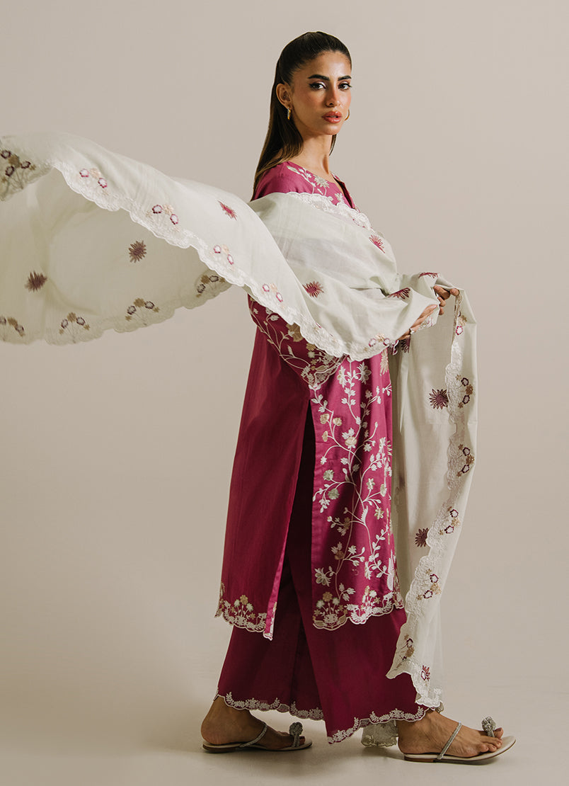 3 PC Embroidered Suit