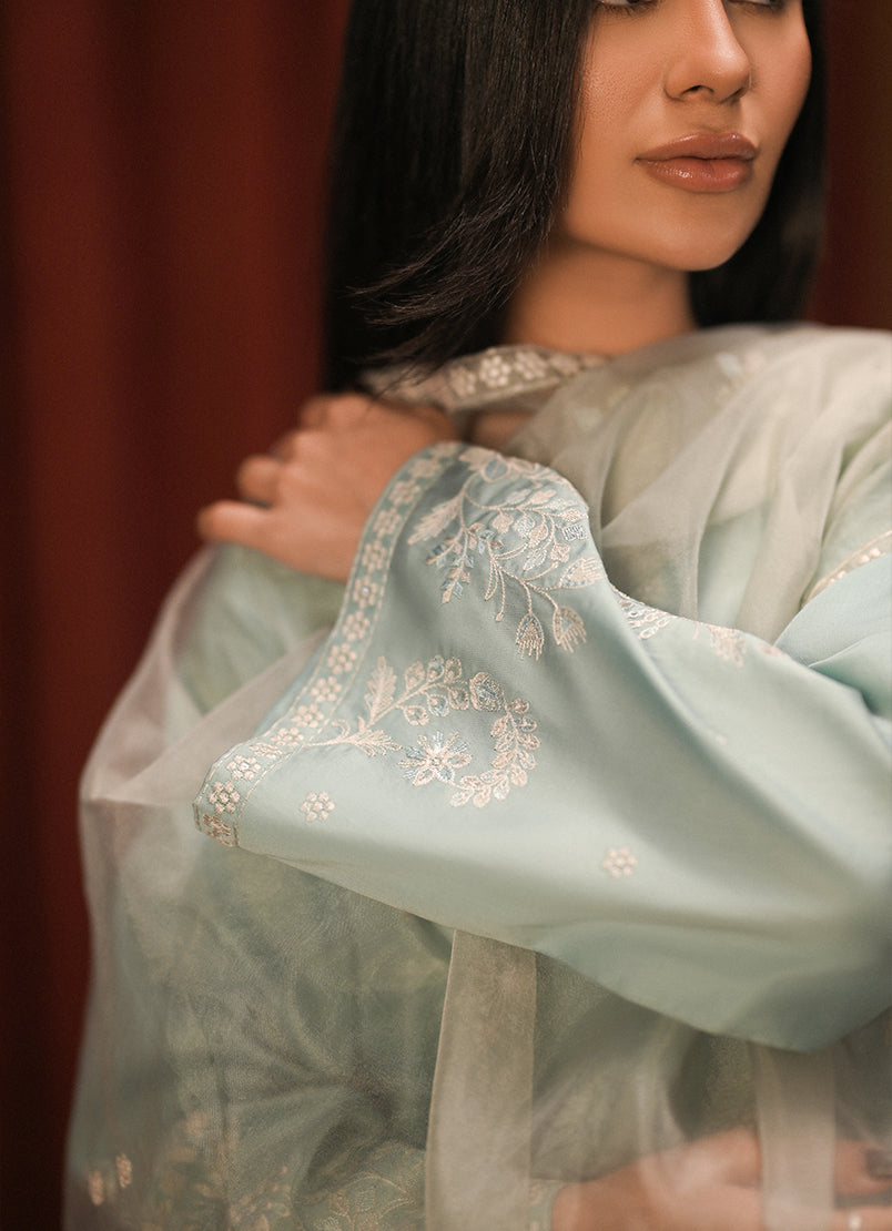 3 PC Embroidered Suit