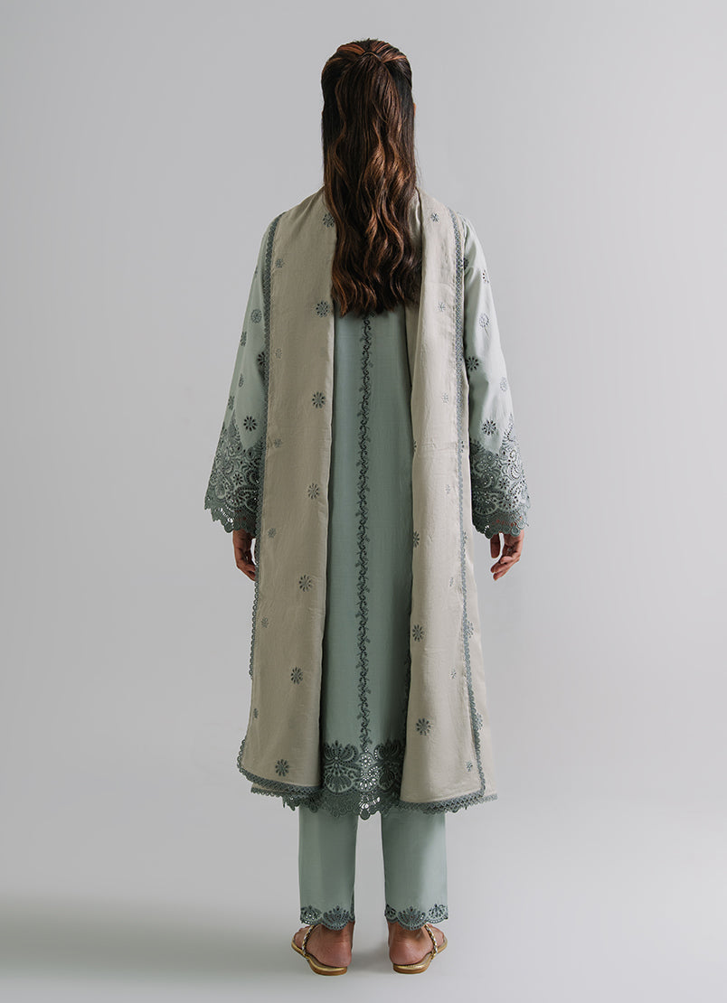 3 PC Embroidered Suit