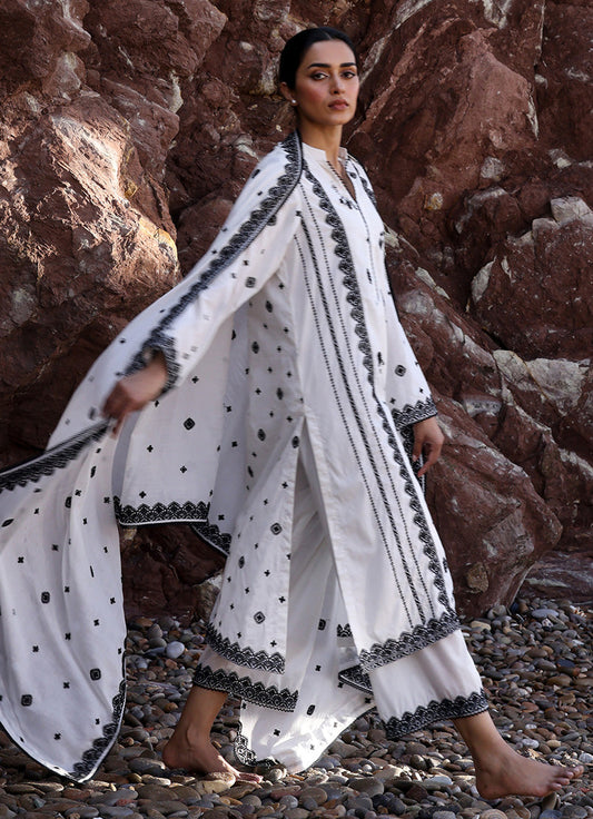3 PC Embroidered Suit