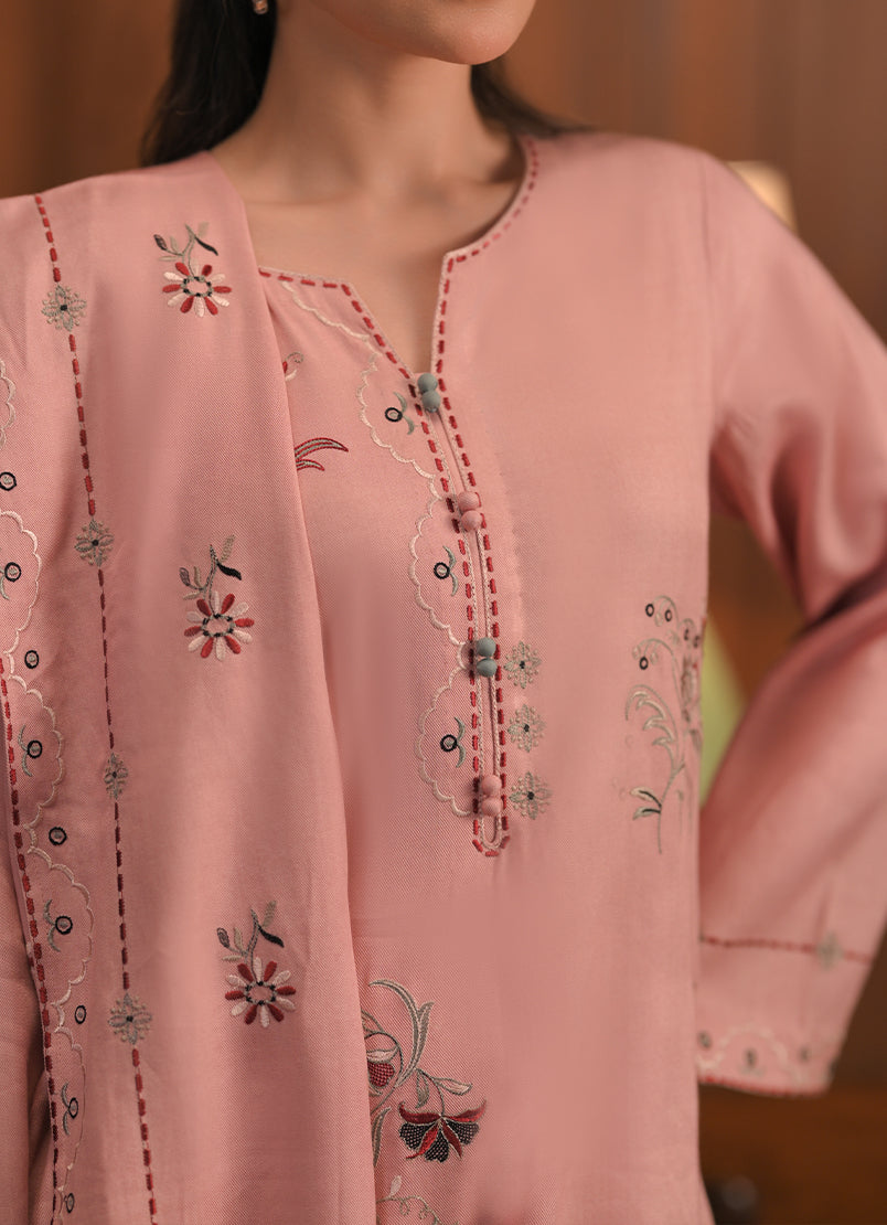 3 PC Embroidered Suit