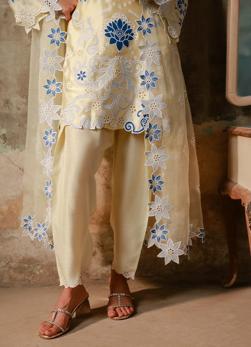 Embroidered 3 PC Suit