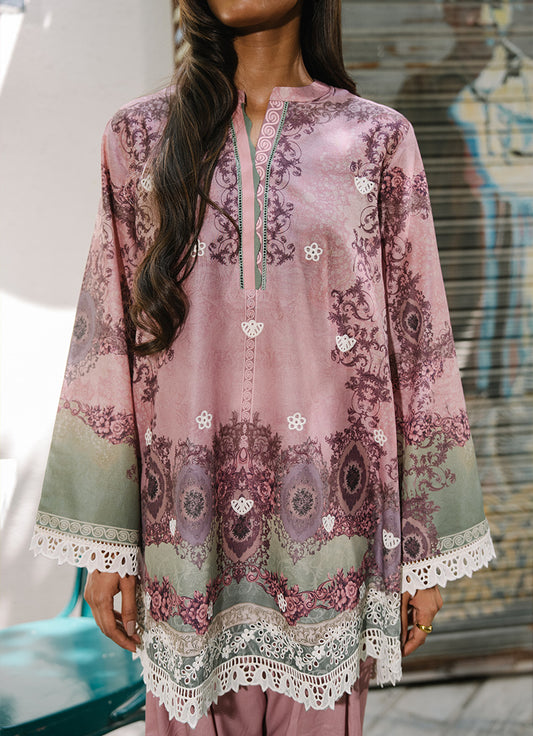 Printed Embroidered CO-ORD Set