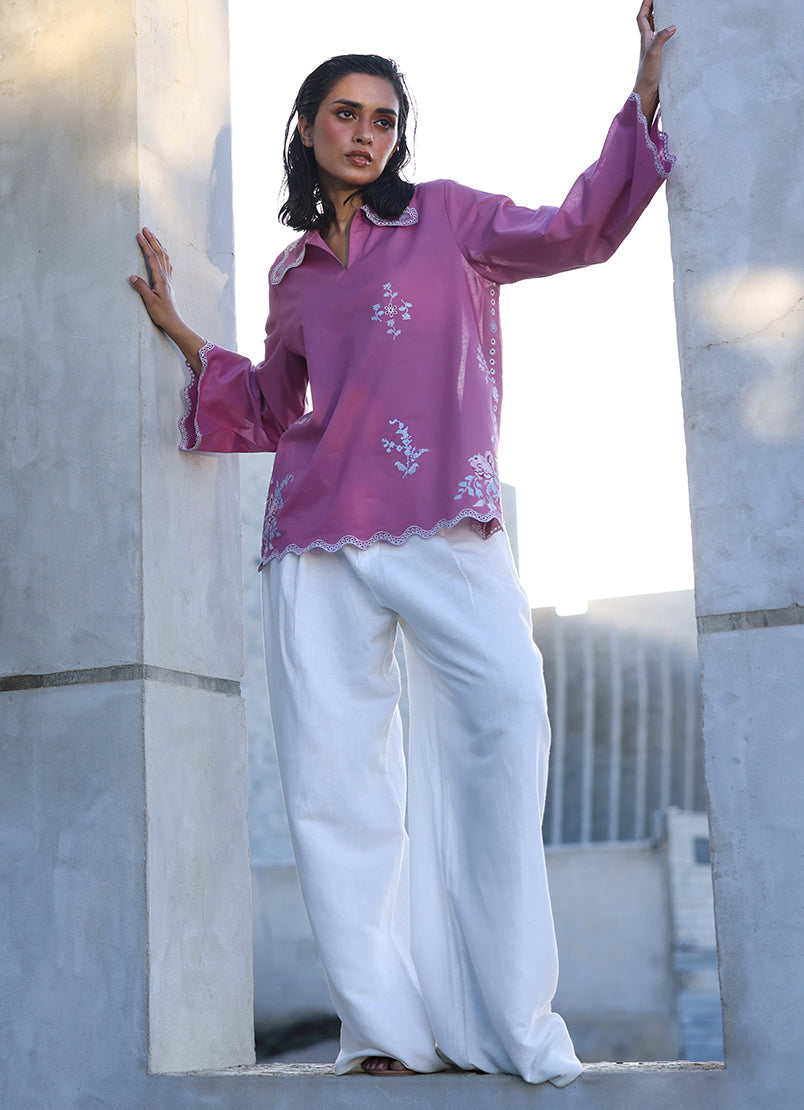 Embroidered Top