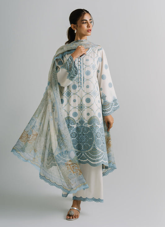 3 PC Embroidered Suit