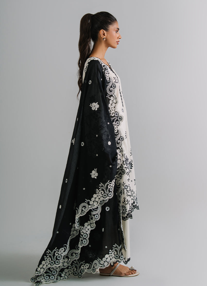 3 PC Embroidered Suit