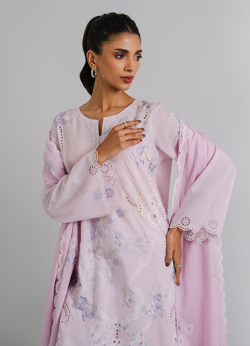 3 PC Embroidered Suit