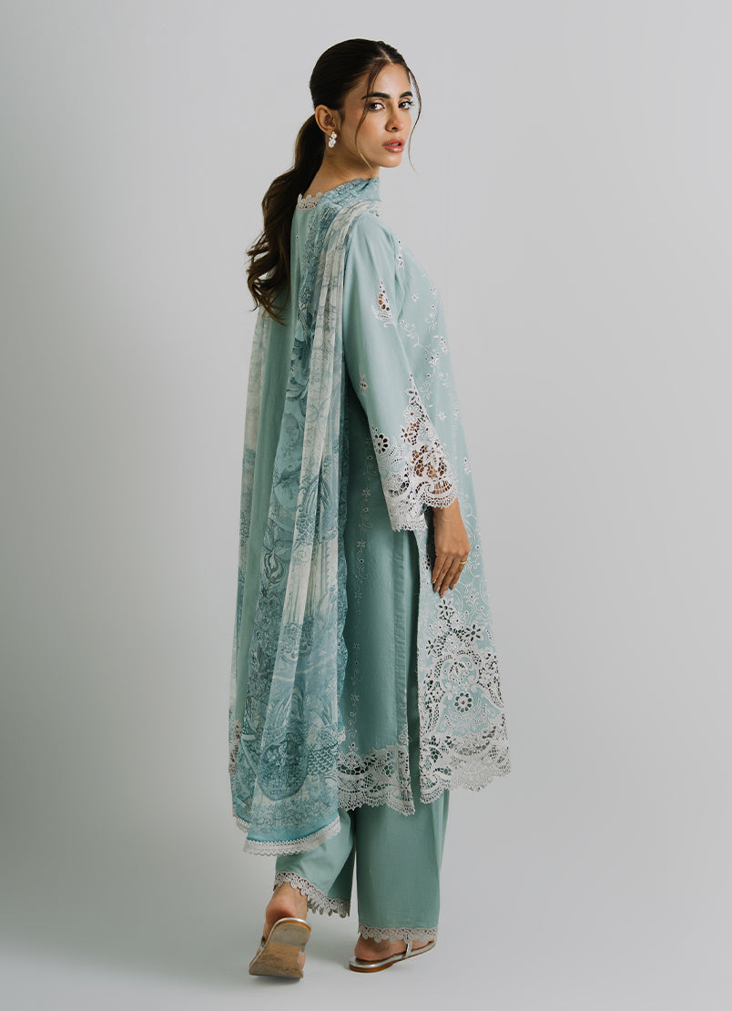 3 PC Embroidered Suit
