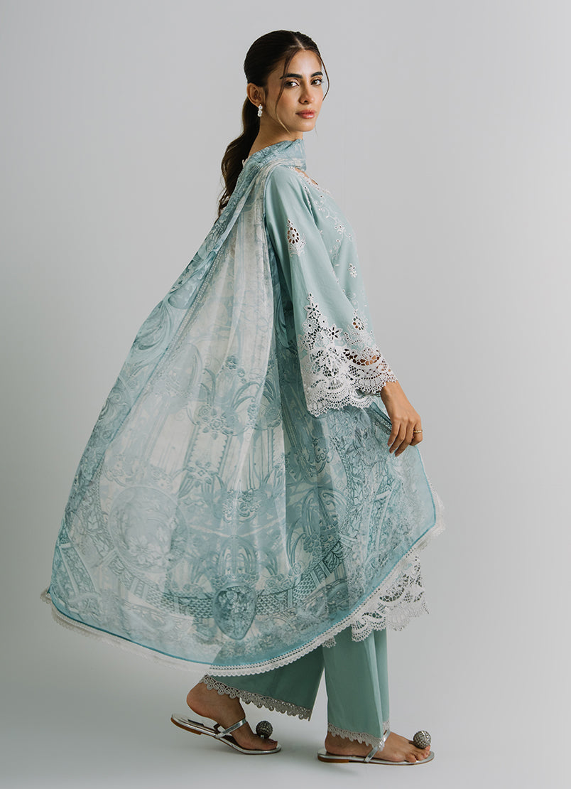 3 PC Embroidered Suit