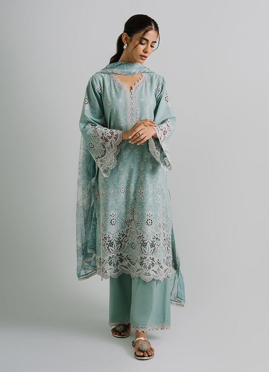 3 PC Embroidered Suit