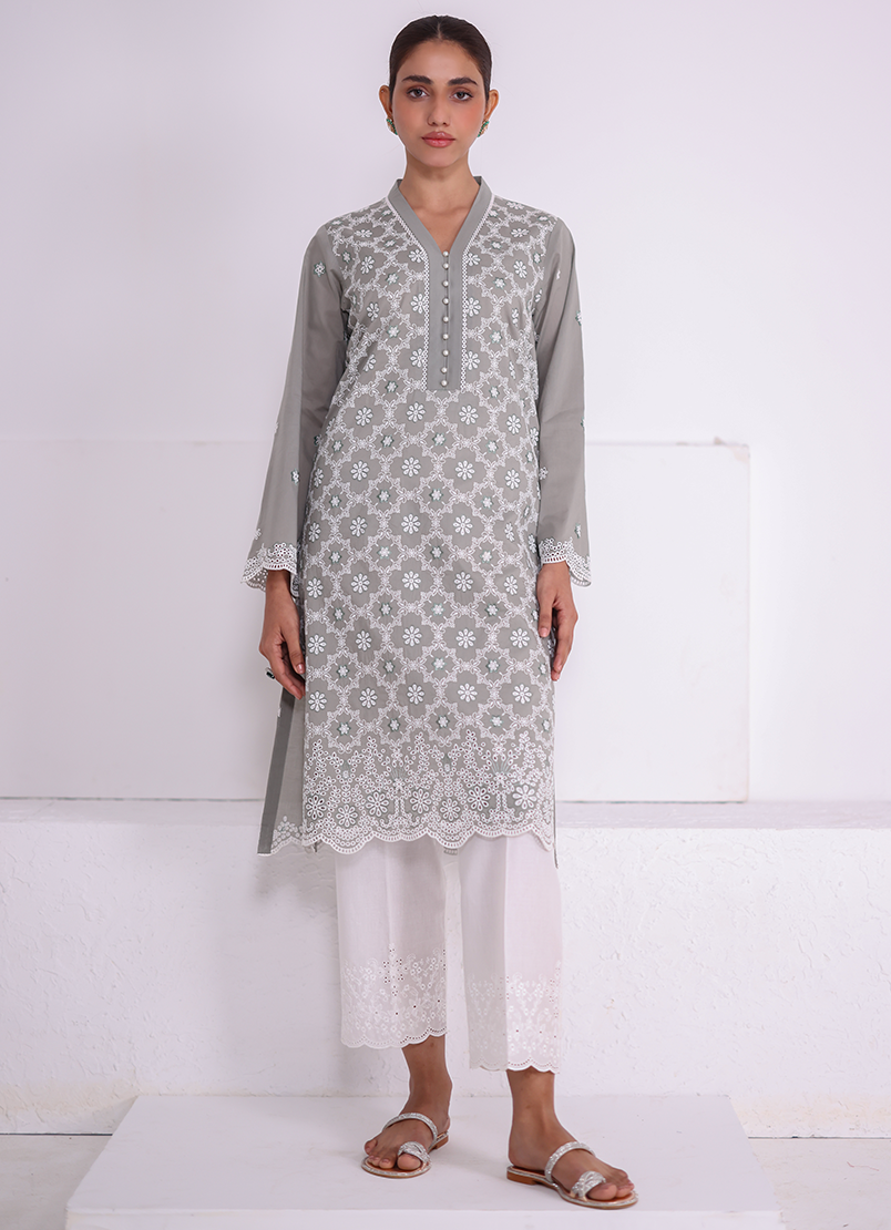 Embroidered Kurta