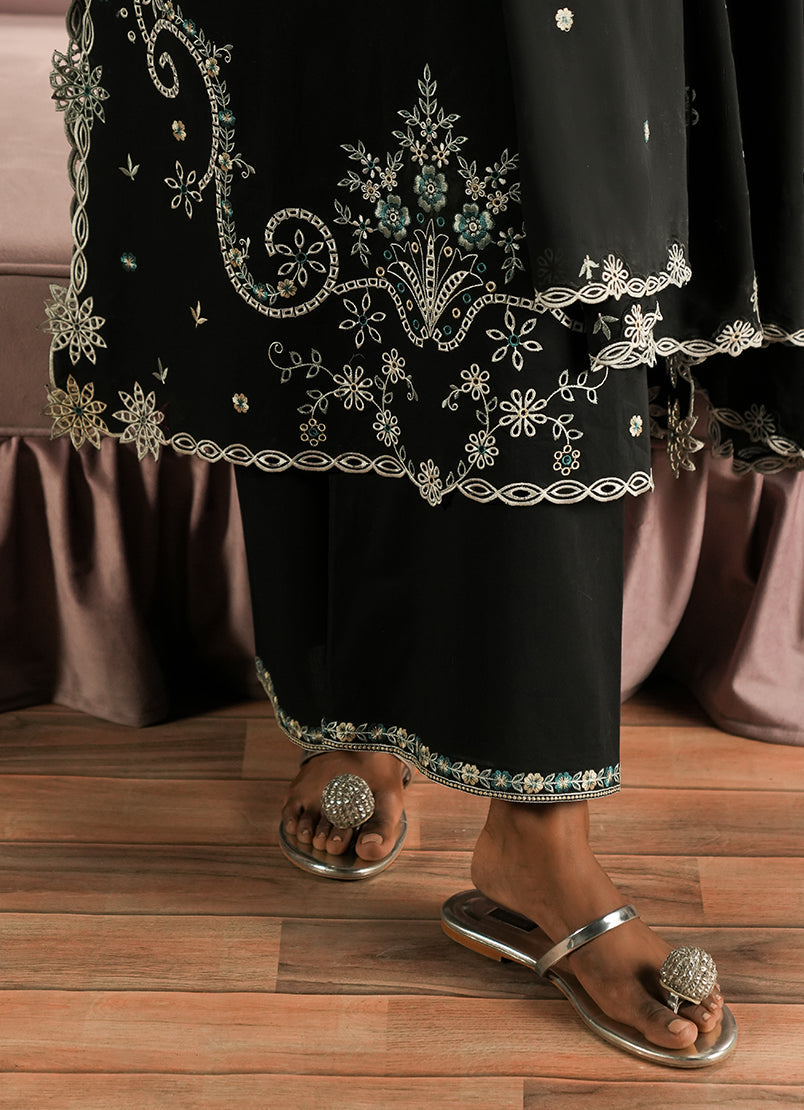 3 PC Embroidered Suit