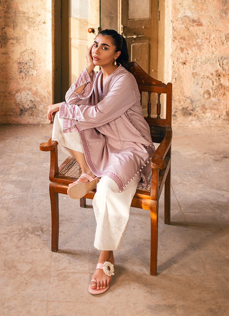 Mauve Kurta