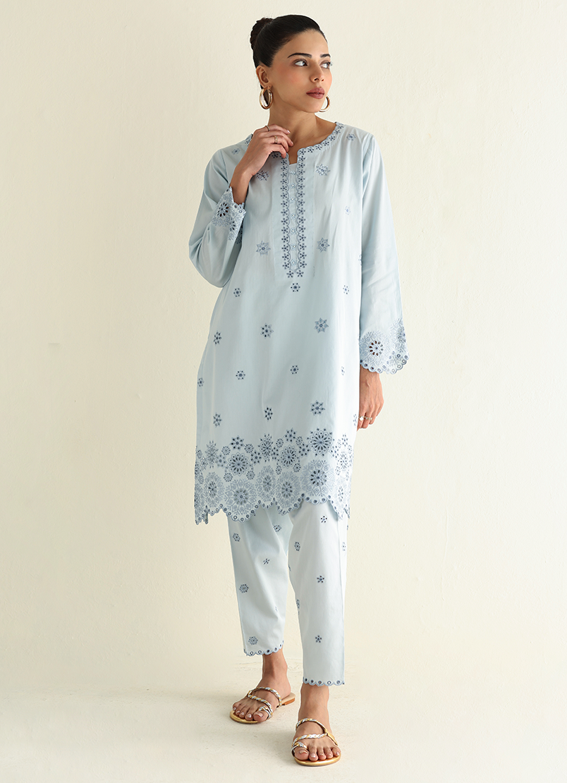 Embroidered Kurta Set