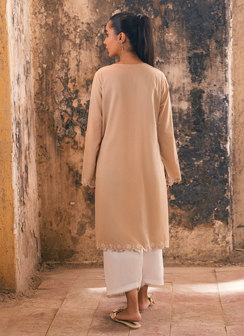 beige-jacquard-kurta