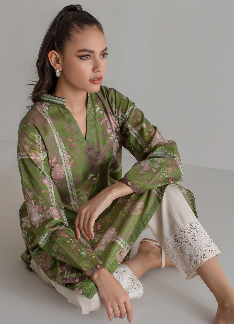 Floral Printed Kurta