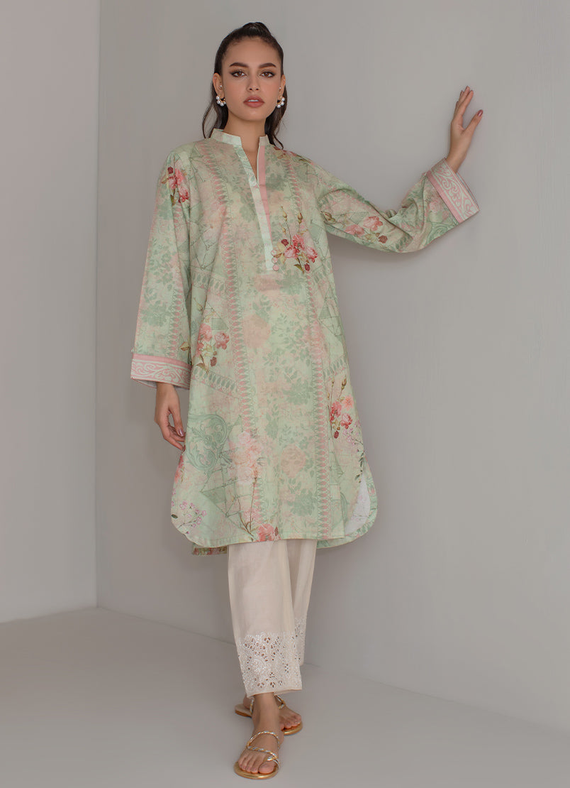 Floral Printed Kurta