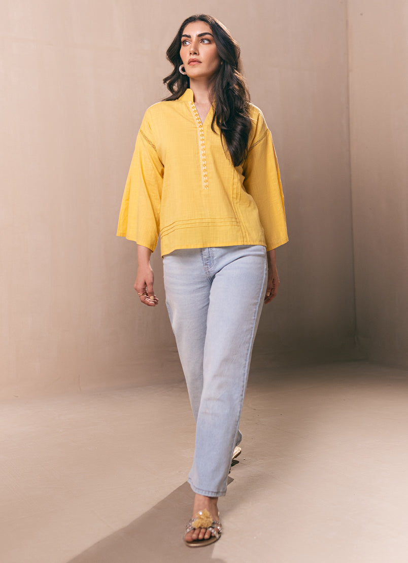 yellow-embroidered-shirt