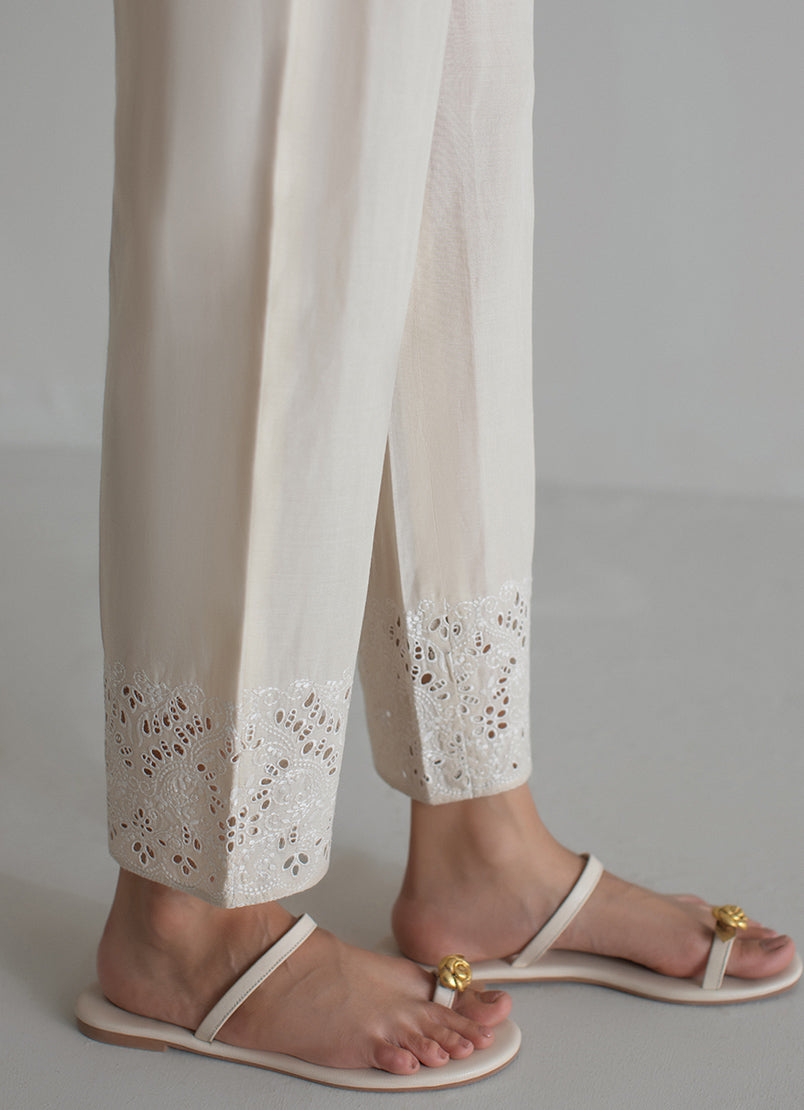 Schiffli Embroidered Pant